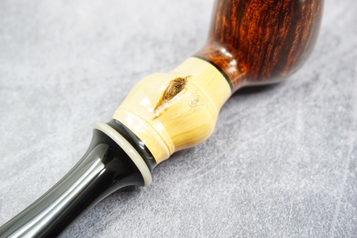 Smooth bamboo egg - snow3year