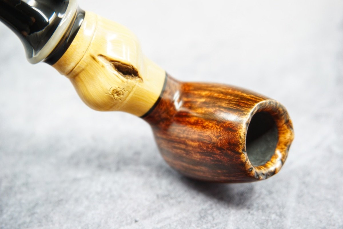 Smooth bamboo egg - snow3year