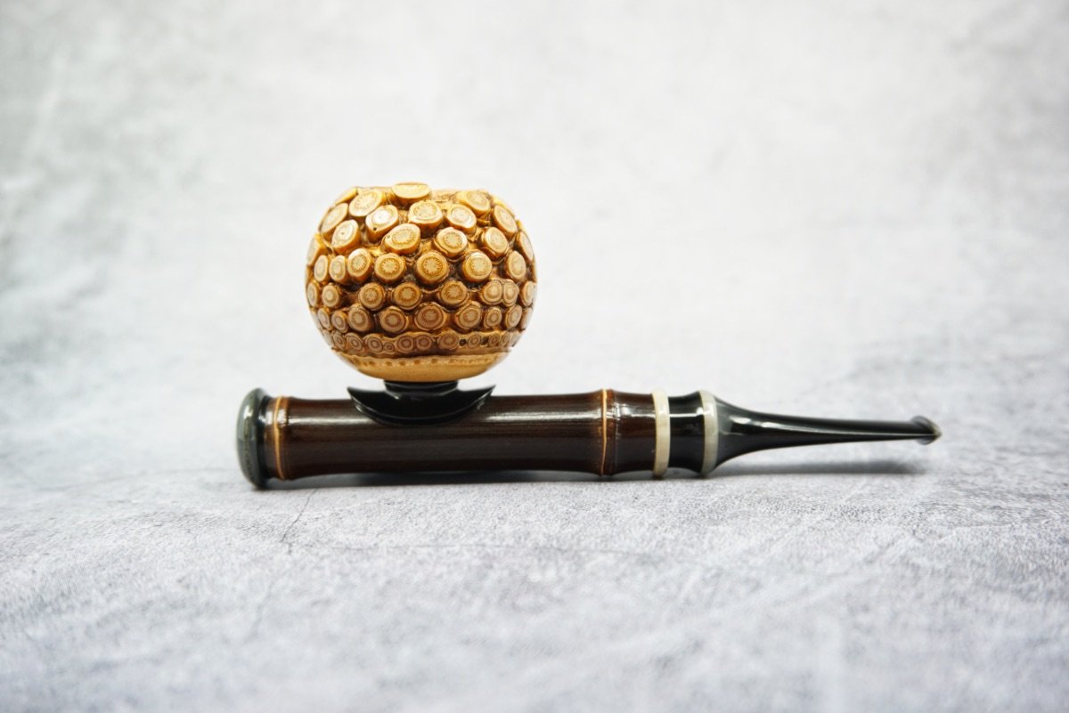 Bamboo ball (briar inside) - snow3year